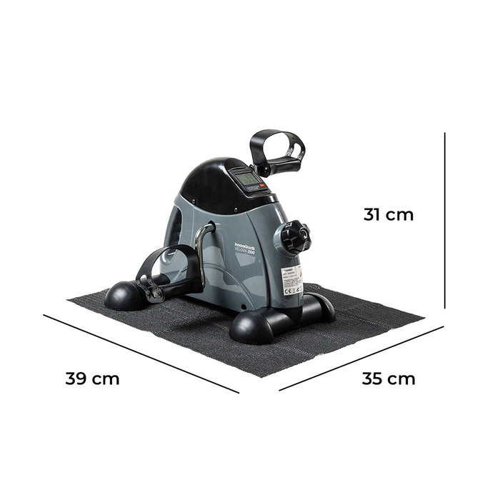 Pédalier statique pour bras et jambes avec tapis Velora 2100 InnovaGoods