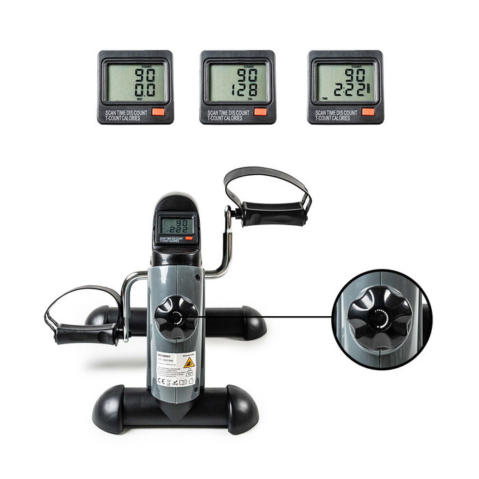 Pédalier statique pour bras et jambes avec tapis Velora 2100 InnovaGoods