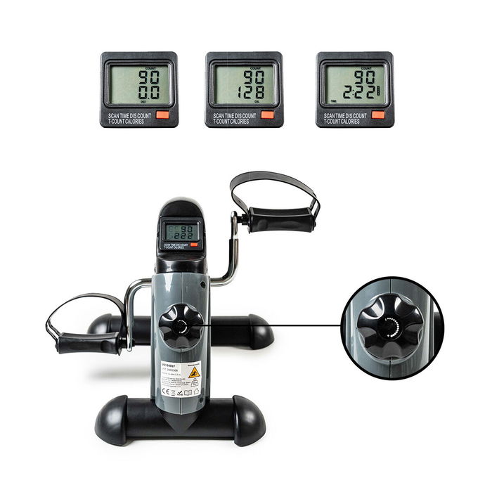 Pédalier statique pour bras et jambes avec tapis Velora 2100 InnovaGoods