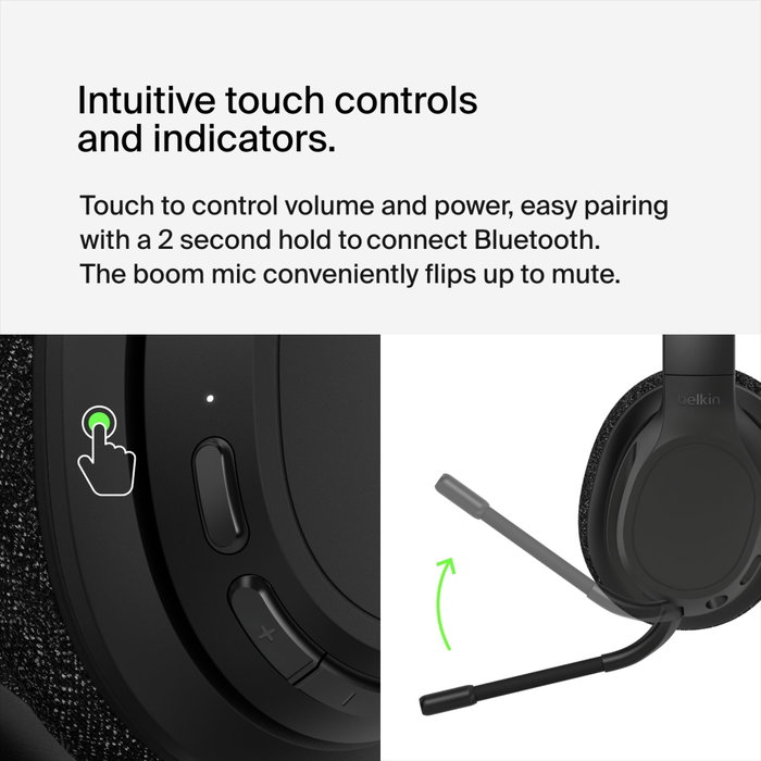 Belkin Soundform Inspire AUD005BTBLK Noir