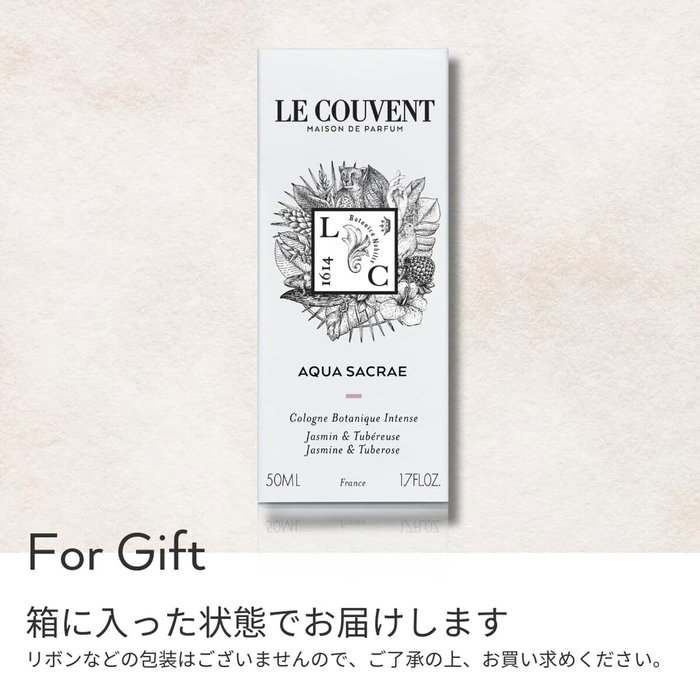 Le Couvent Maison de Parfum Botanique Intense Aqua Sacrae Eau de Toilette 50 ml