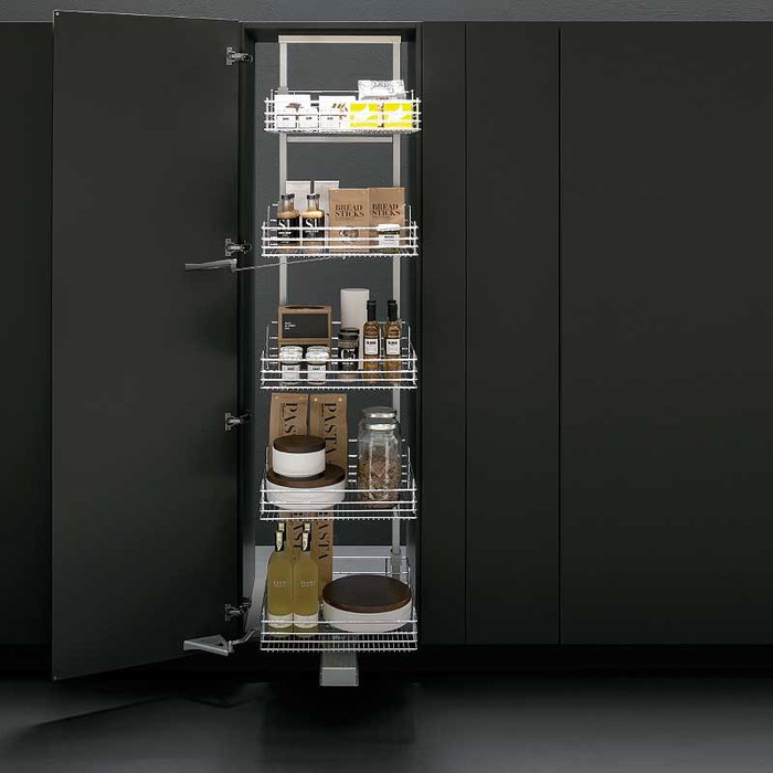 VIBO Kit Fijacion Puerta M300 Pour Bastidor Tila Gris Metalizado