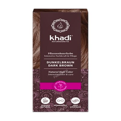 Khadi Tinte Herbal Color Châtain Foncé 100g Khadi Tinte Herbal Color Châtain Foncé 100g