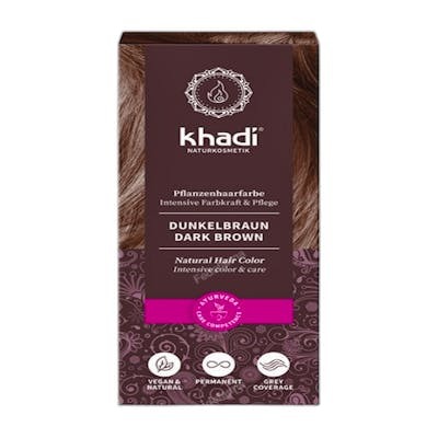 Khadi Tinte Herbal Color Châtain Foncé 100g Khadi Tinte Herbal Color Châtain Foncé 100g