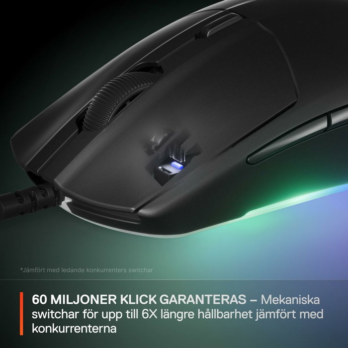 Souris SteelSeries 62515 Noir 8500 dpi Souris SteelSeries 62515 Noir 8500 dpi
