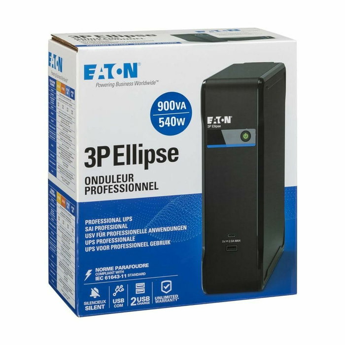 Eaton 3P Ellipse 3P900UI 900VA/540W Eaton 3P Ellipse 3P900UI 900VA/540W