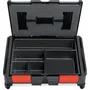 TOOD Insert Compartimenté 5 Cases Fixes pour Coffret Professionnel - 40x30x7 cm - Emboîtable