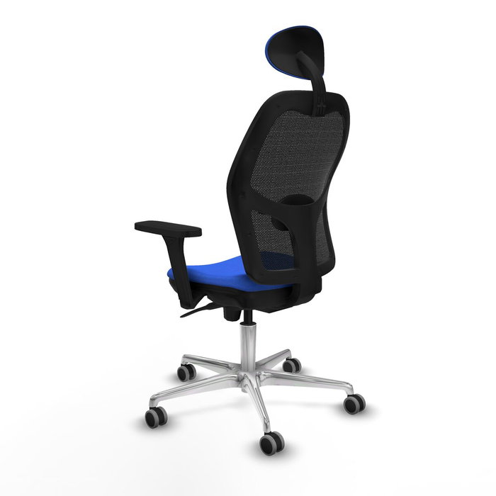 Piqueras y Crespo Chaise de Bureau avec Appui-tête 3D086G1 Bleu Piqueras y Crespo Chaise de Bureau avec Appui-tête 3D086G1 Bleu