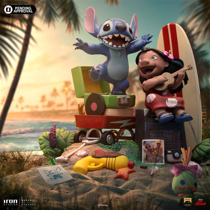 Lilo & Stitch statuette 1/10 Deluxe Art Scale Lilo & Stitch 20 cm
