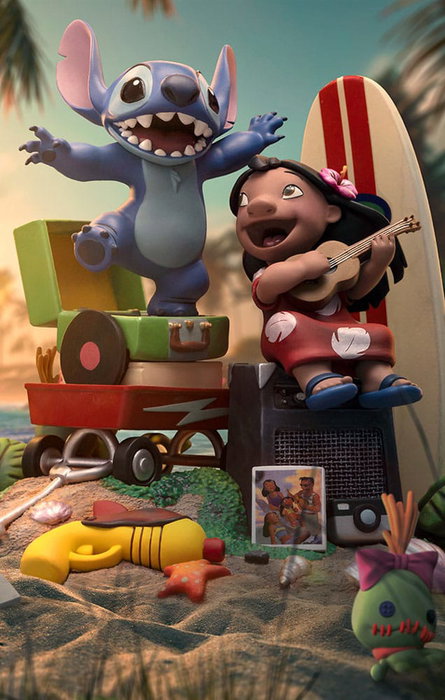 Lilo & Stitch statuette 1/10 Deluxe Art Scale Lilo & Stitch 20 cm