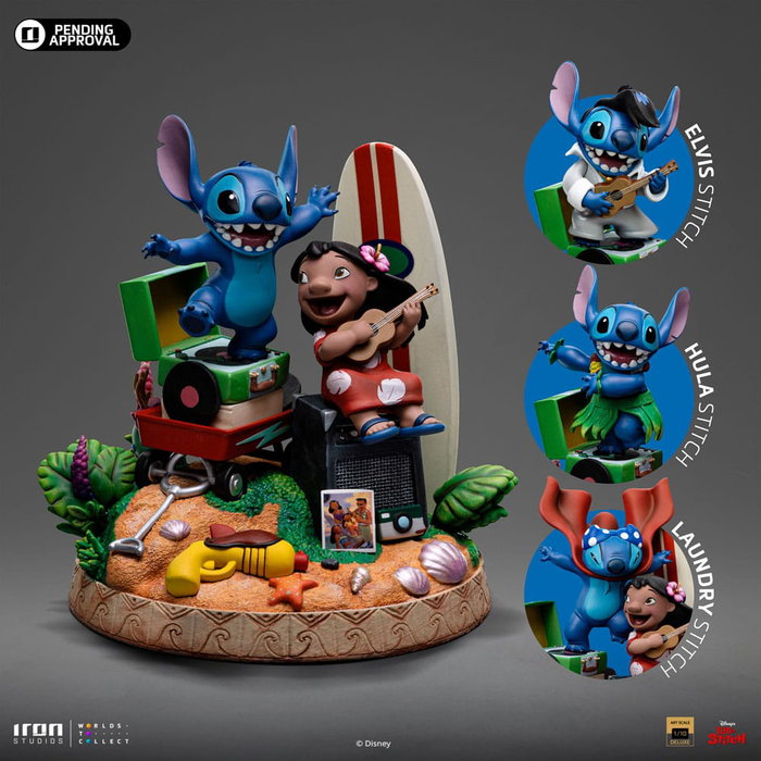 Lilo & Stitch statuette 1/10 Deluxe Art Scale Lilo & Stitch 20 cm