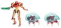 Jakks Pacific World of Nintendo pack de 3 figurines Metroid Samus Bounty Hunter 6 cm