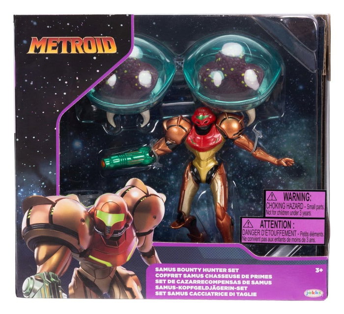 Jakks Pacific World of Nintendo pack de 3 figurines Metroid Samus Bounty Hunter 6 cm Jakks Pacific World of Nintendo pack de 3 figurines Metroid Samus Bounty Hunter 6 cm