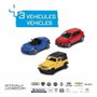 Majorette Garage City Flex - 3 niveaux avec 5 véhicules inclus