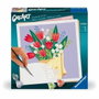 Ravensburger CreArt Bouquet de tulipes, Peinture par numéros 20x20 cm