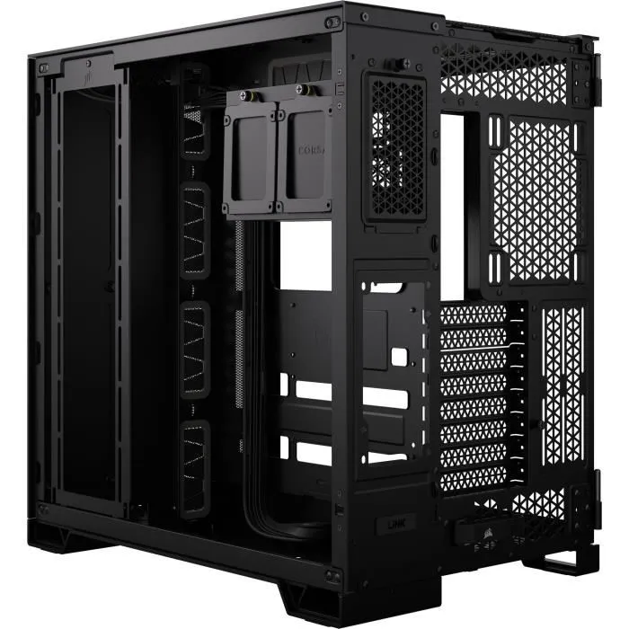 Corsair 6500D Airflow Boîtier PC Mid-Tower Double Chambre à Refroidissement Exceptionnel avec Panneaux Mesh - Noir