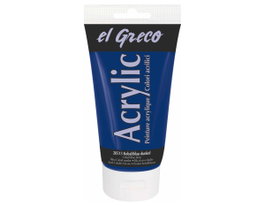 Kreul peinture acrylique el Greco bleu cobalt foncé 150 ml