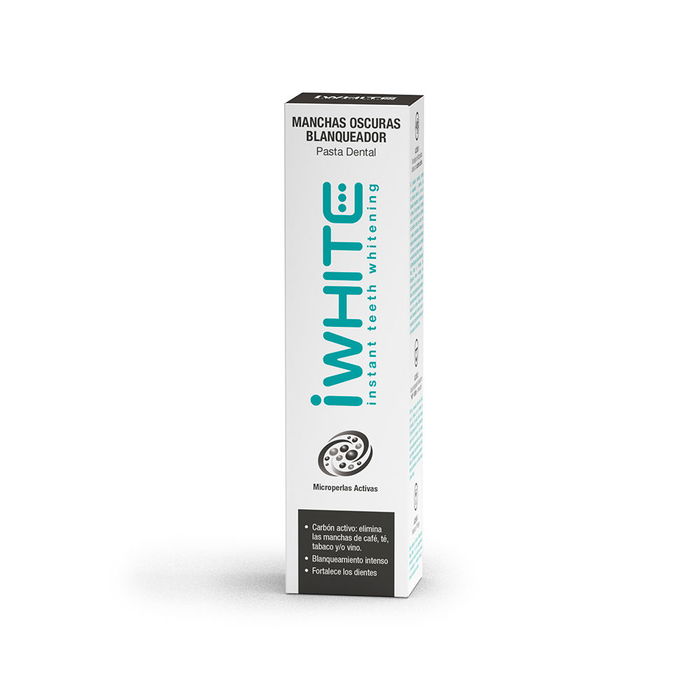 Iwhite Dentifrice Blanchissant Dark Stains au Charbon Actif 75 ml