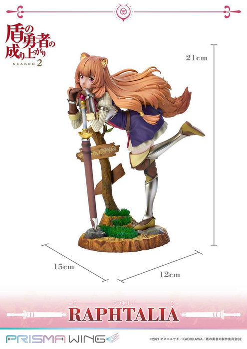 The Rising of the Shield Hero Season 2 statuette PVC 1/7 Prisma Wing Raphtalia 21 cm