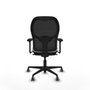 Piqueras y Crespo Chaise de Bureau 3D036G0 Blanc