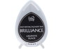 Tsukineko Tampon encreur BRILLIANCE noir graphite effet nacré