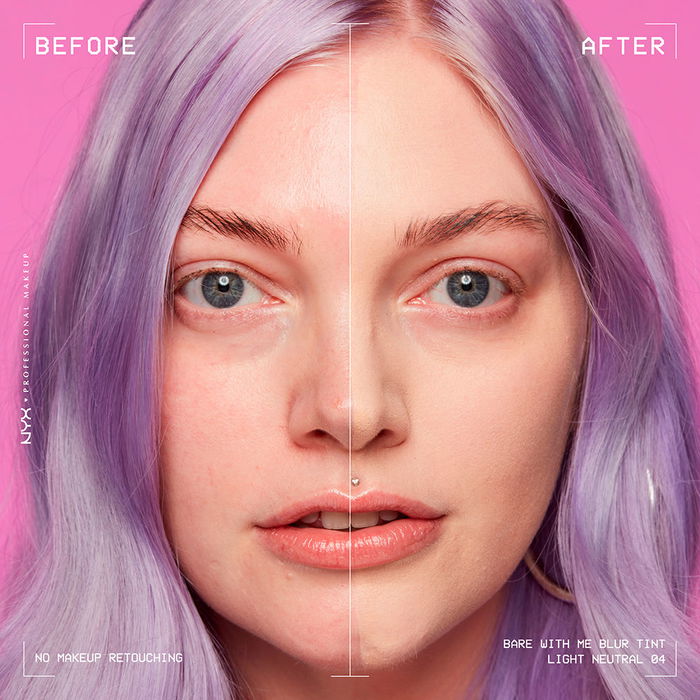 Nyx Professional Make Up Fond de Teint BARE WITH ME BLUR #04 Neutre Clair 30 ml