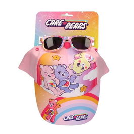 Ensemble casquette et lunettes de soleil Care Bears Rose