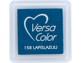 Tsukineko VERSACOLOR Tampon encreur lapislázuli mat 33x33mm