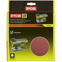 Ryobi Lot de 10 disques abrasifs auto-agrippants 150 mm grain 80