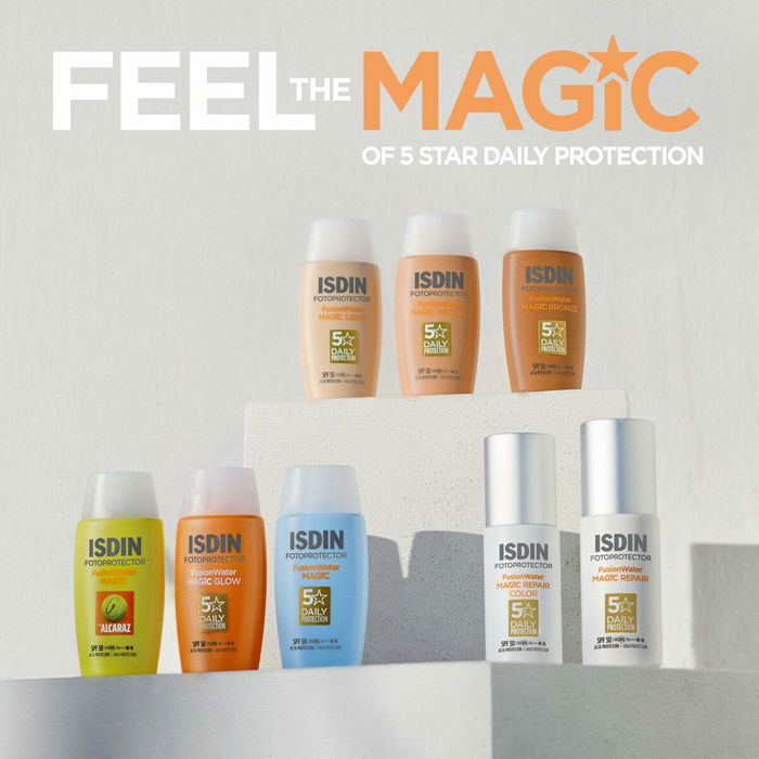 Écran solaire visage Isdin Fusion water magic glow Spf 50 50 ml