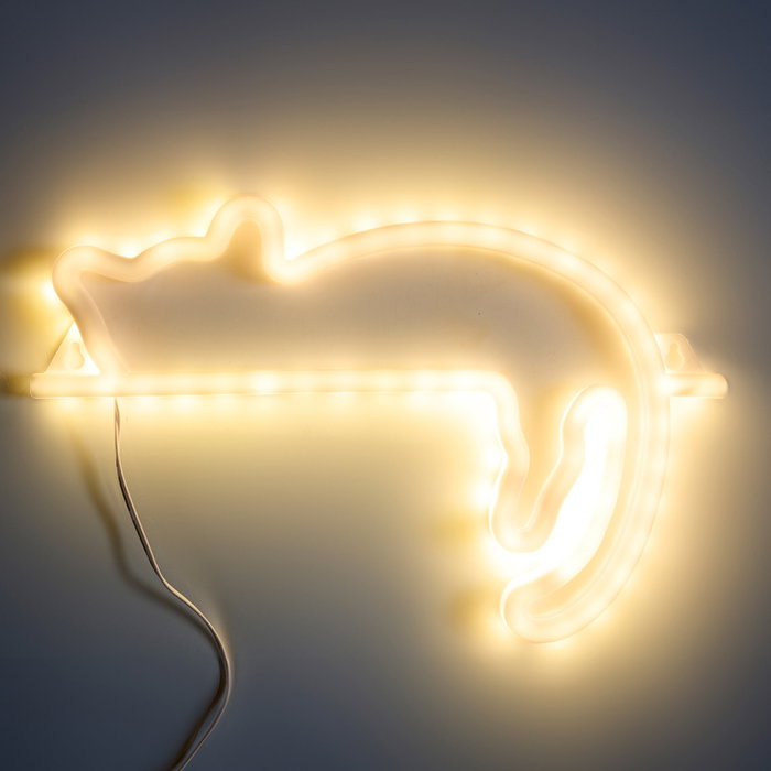 Home Deco Factory Déco Néon LED USB Chat