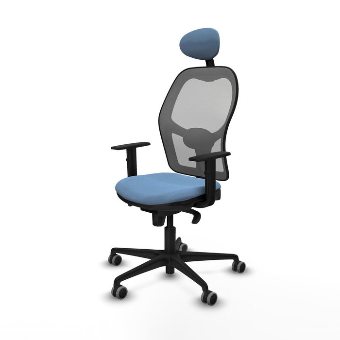 Piqueras y Crespo Chaise de Bureau Jorquera 1D036G1 Bleu ciel