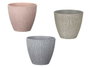 Ibergarden Pot Conique 33 cm x 29 cm Couleurs Assorties en Plastique PP (Set de 12)