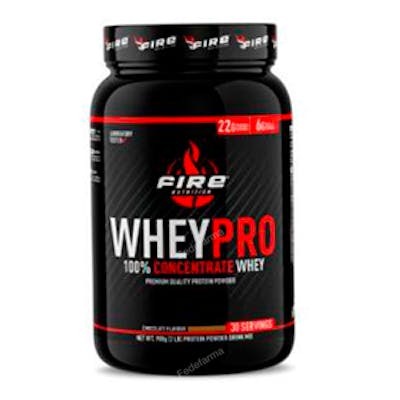 FIRE NUTRITION WheyPro Concentrate chocolat 908g FIRE NUTRITION WheyPro Concentrate chocolat 908g