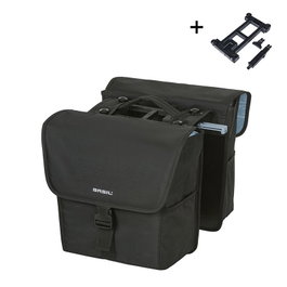 Basil Sacoches de porte-bagages Go con Mik 2.0 32 l Noir