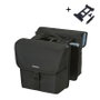 Basil Sacoches de porte-bagages Go con Mik 2.0 32 l Noir