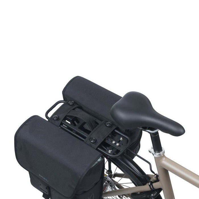 Basil Sacoches de porte-bagages Go con Mik 2.0 32 l Noir