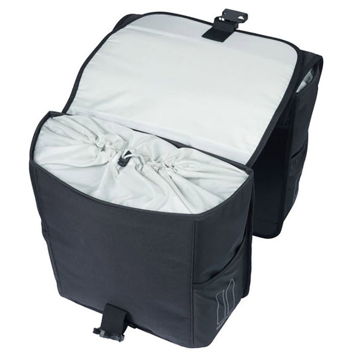 Basil Sacoches de porte-bagages Go con Mik 2.0 32 l Noir