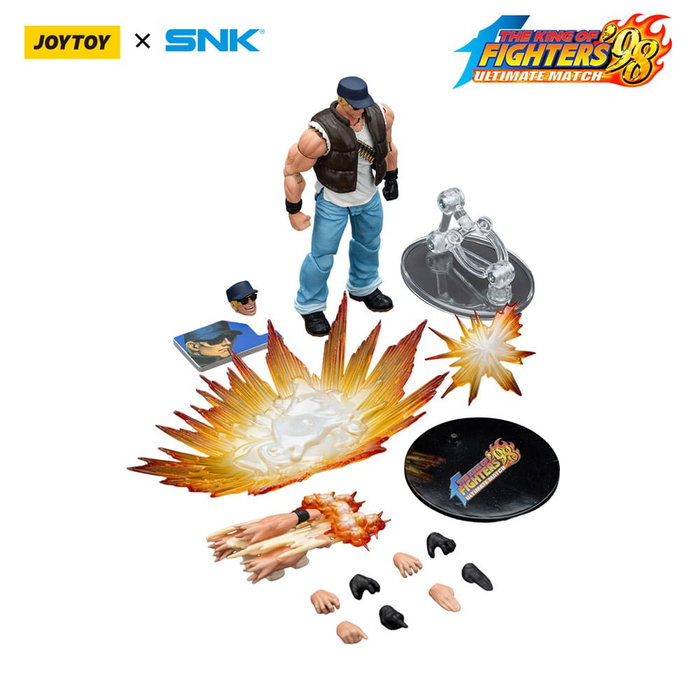 The King Of Fighters '98 figurine Hero Team Clark Still 12 cm The King Of Fighters '98 figurine Hero Team Clark Still 12 cm