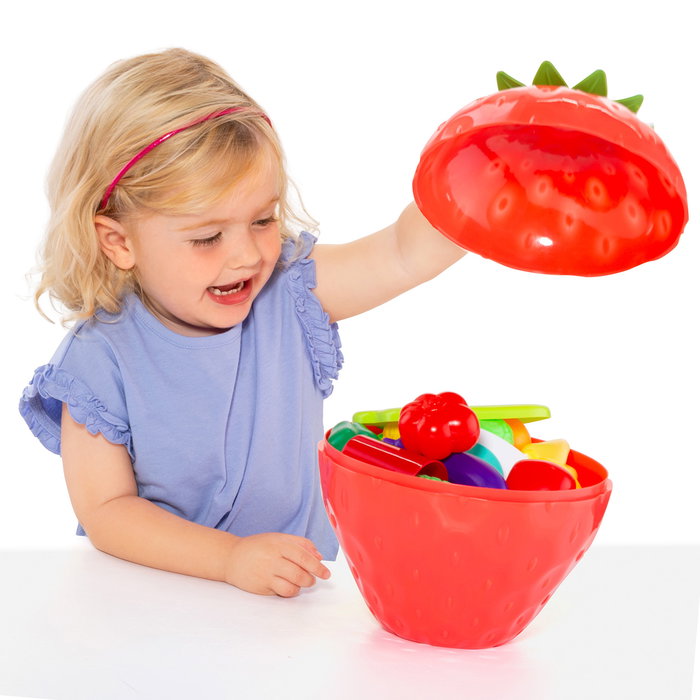 Moltó Panier de Légumes Rouge avec 20 Pièces