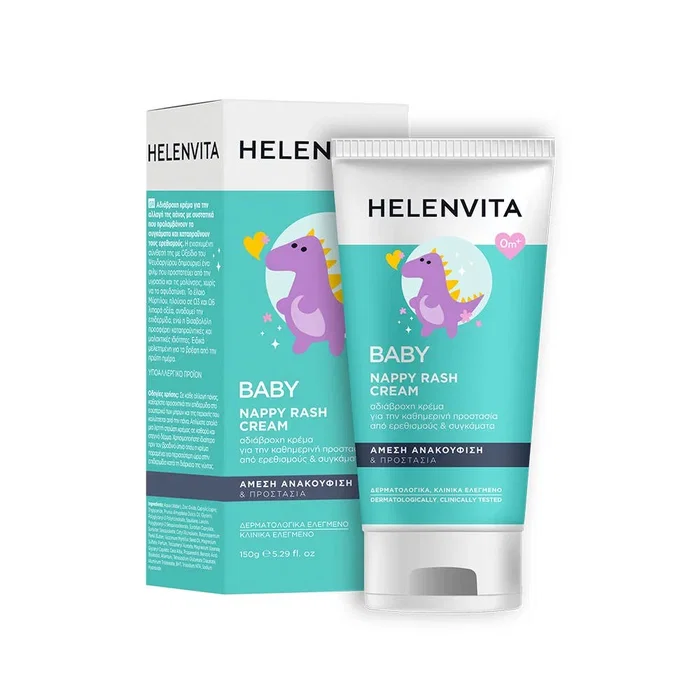 Helenvita Crème anti-irritation pour le corps et la zone de la couche 150 ml Helenvita Crème anti-irritation pour le corps et la zone de la couche 150 ml