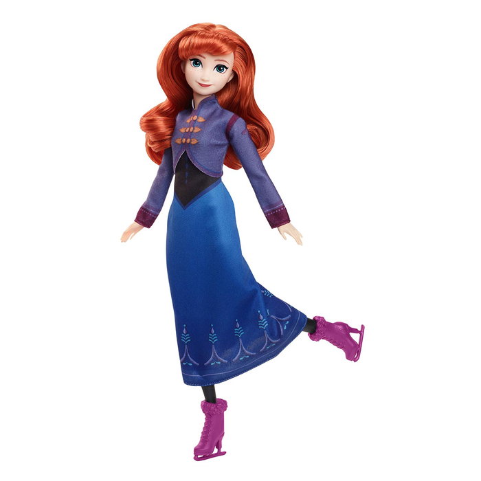 Disney Frozen Poupée Anna Patinage - La Reine des Neiges : Le Festival de l'hiver