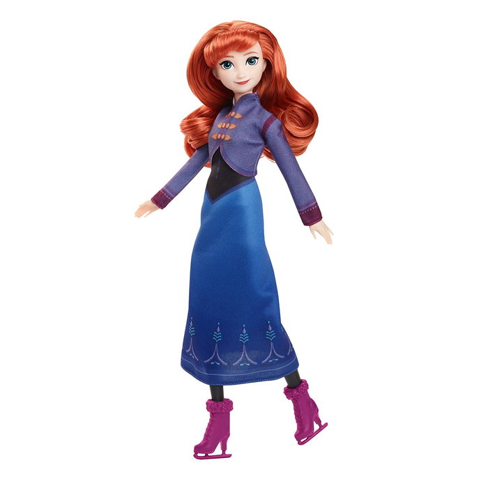 Disney Frozen Poupée Anna Patinage - La Reine des Neiges : Le Festival de l'hiver