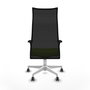 Piqueras y Crespo Chaise de Bureau Albacete Pistache et Noir