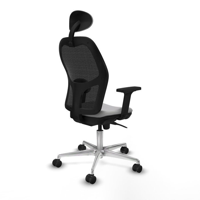 Piqueras y Crespo Chaise de Bureau avec Appui-tête Jorquera 2D086N1 Gris clair Piqueras y Crespo Chaise de Bureau avec Appui-tête Jorquera 2D086N1 Gris clair