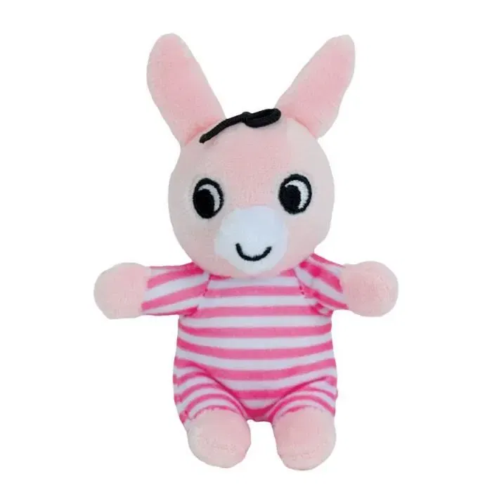 JEMINI Coffret Peluche Trotro et sa Famille (Trotro 15 cm, Maman Anna 23 cm, Papa Dada 23 cm, Soeur Zaza 11 cm) - Peluches Multicolores pour Enfant dès 3 Ans