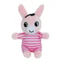 JEMINI Coffret Peluche Trotro et sa Famille (Trotro 15 cm, Maman Anna 23 cm, Papa Dada 23 cm, Soeur Zaza 11 cm) - Peluches Multicolores pour Enfant dès 3 Ans
