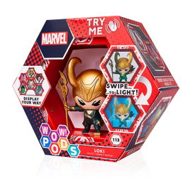 Wow stuff Figura Wow! Pod Marvel Loki - Figurine lumineuse avec capteur de mouvement