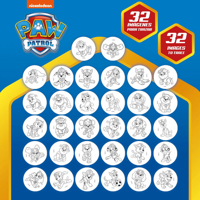 Kit de Dessin The Paw Patrol (6 Unités)