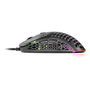Mars Gaming Souris Gaming Optique USB MM55 Hive 55g RGB Chroma 12800 DPI Huano Noir